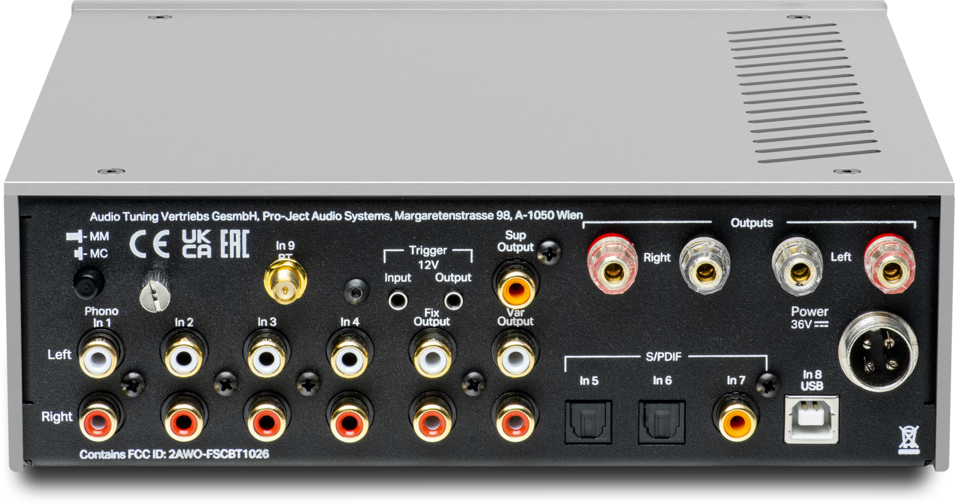 Pro-Ject MaiA DS3 Silver back