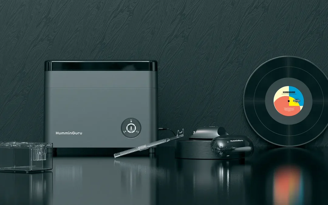 HumminGuru Ultrasonic Vinyl Record Cleaner