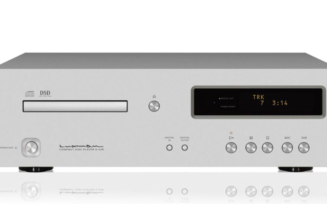 Luxman D-03R CD player arrives in Europe