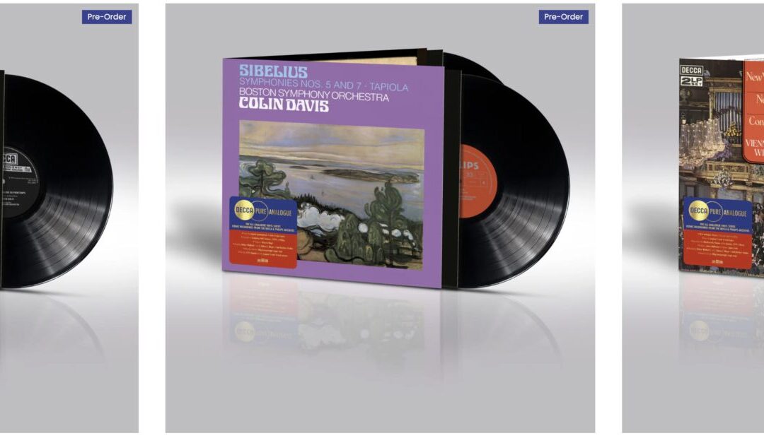DECCA announces a PURE ANALOGUE vinyl series