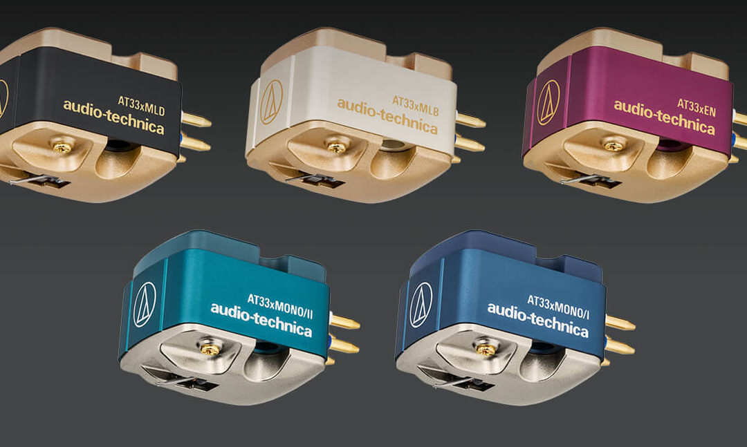 New range of Audio Technica AT33x MC cartridges