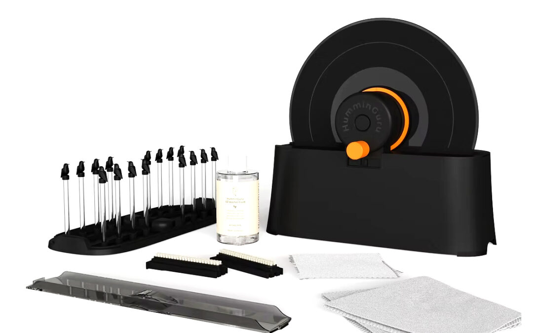 Hand washing with the Humminguru EZ Washer