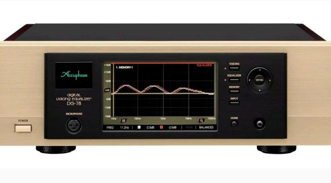 The Accuphase DG-78 succeeds the DG-68