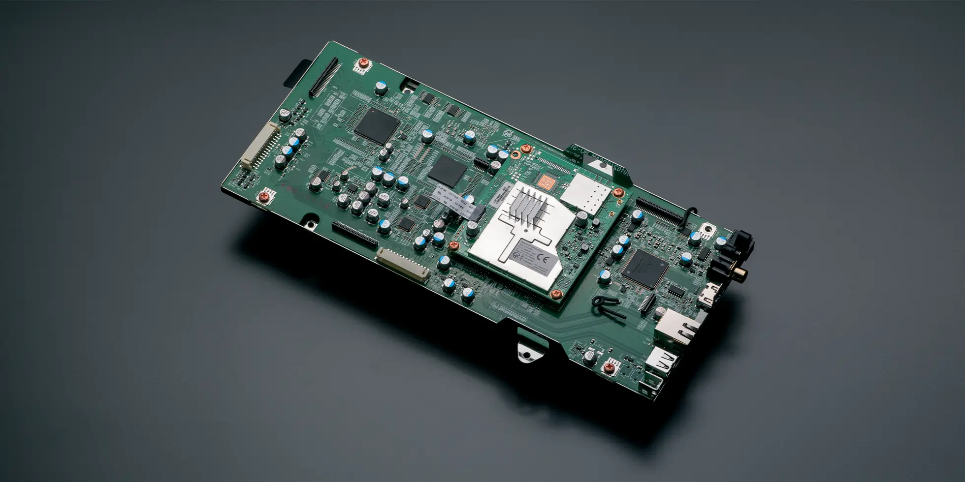 hifi preamplifier marantz model 40n chip view floating in the air